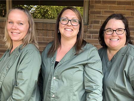 Christine, Larin, Angie