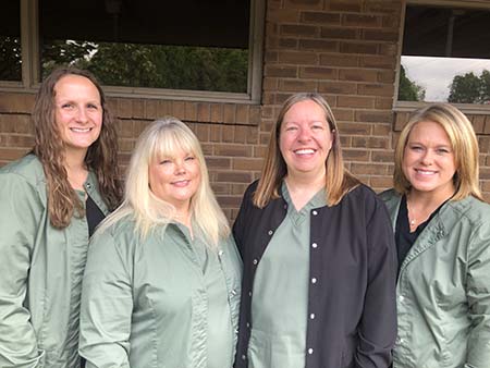 Tia, Christina, Laurie, Jenna